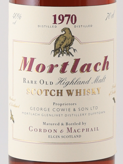 Gordon & Macphail Mortlach 1970/2002 40%