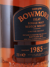 Load image into Gallery viewer, Bowmore 26 Years 1985 Vintage Release 52.3%