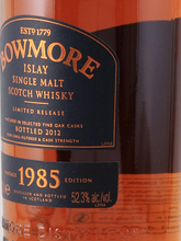 Load image into Gallery viewer, Bowmore 26 Years 1985 Vintage Release 52.3%