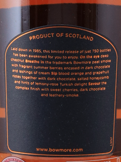 Bowmore 26 Years 1985 Vintage Release 52.3%
