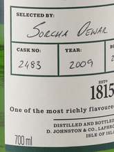 Load image into Gallery viewer, Laphroaig 2009/2022 Hand-filled 57% (defective cap)