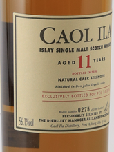 Load image into Gallery viewer, Caol ila 11 years Fes Islay 2026 56.1%
