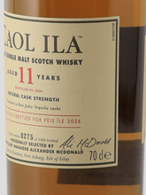 Load image into Gallery viewer, Caol ila 11 years Fes Islay 2026 56.1%