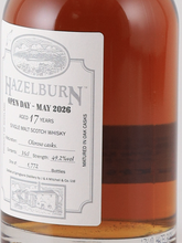 Load image into Gallery viewer, Hazelburn 17 Year Open Day 2026 49.2% 350ml