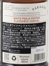 Load image into Gallery viewer, Paragon White Penja Pepper 485ml