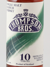 Load image into Gallery viewer, Thompson Bros Tullibardine 10 years 2014 48.5%