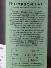 Load image into Gallery viewer, Thompson Bros Tullibardine 10 years 2014 48.5%