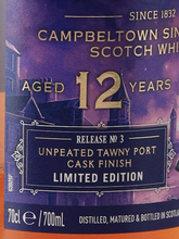 Load image into Gallery viewer, Glen Scotia 12 Years Old Icons of Campbelltown No.3 Ulver 51.7%