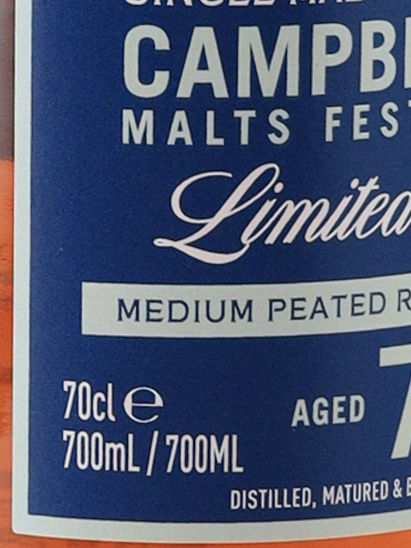 Glen Scotia 7 Year Festival Edition 2026 53.9%