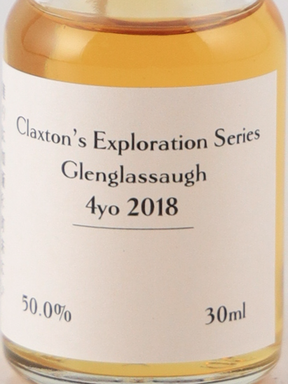 Claxton's Exploration Glenglasssa 4 Years 2018 50% 30ml