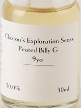 Load image into Gallery viewer, Claxton's Exploration Peated Billy G 9 Years 50% 30ml