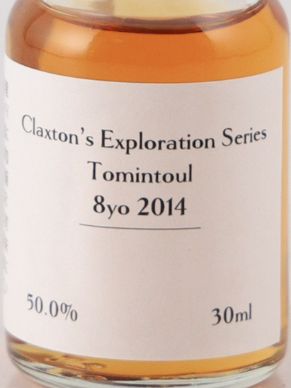 Claxton's Exploration Tomintall 8 Years 2014 50% 30ml