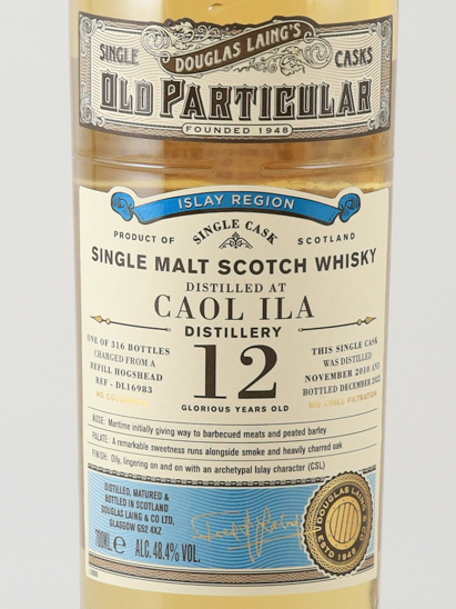 Old Particular Caol ila 12 Years 2010 48.4%