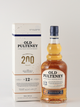 Load image into Gallery viewer, Old Pulteney 12 Years 200th Anniversary Limited Carton