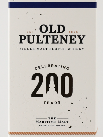 Old Pulteney 12 Years 200th Anniversary Limited Carton