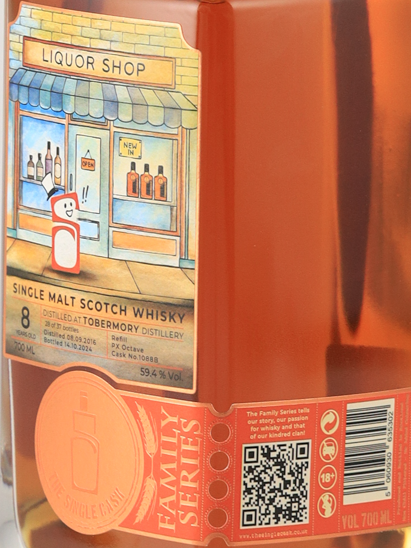 The Single Cask Tobermory 8 Year Old 2016 59.4%