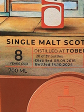 Load image into Gallery viewer, The Single Cask Tobermory 8 Year Old 2016 59.4%