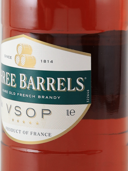 Three Barrels VSOP 1L