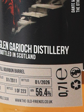 Load image into Gallery viewer, The Old Friends Glen Garioch 15 Years 2011 56.4%