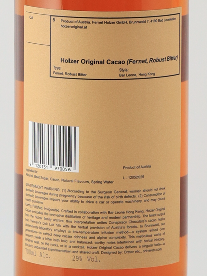 Holzer Original Cacao 700ml