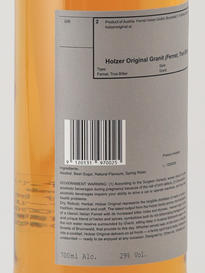 Holzer Original Granit 700ml