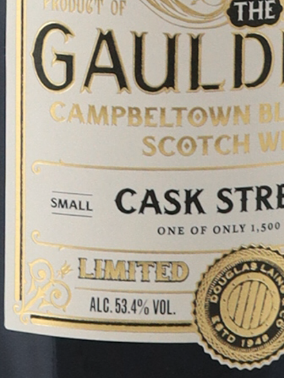 The Gauldrons Cask Strength 53.4% [Authorized Import]