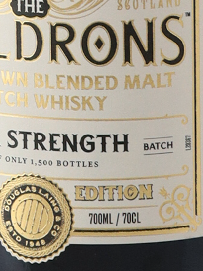The Gauldrons Cask Strength 53.4% [Authorized Import]