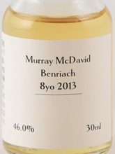 Load image into Gallery viewer, Murray McDavid Benriach 8 years 2013 46% 30ml