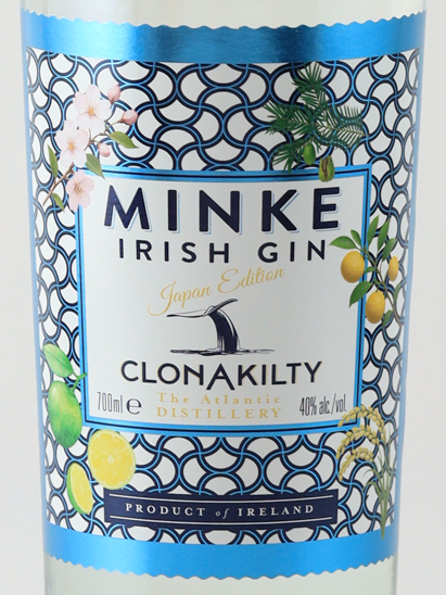Clonakilty Minke Gin Japan Edition