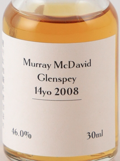 Murray McDavid Glen Spey 14 Years 2008 46% 30ml