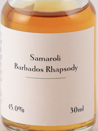 Samaroli Barbados Rhapsody 45% 30ml