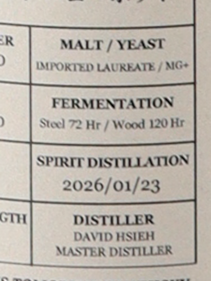 Tankyu New Pot 2026 120ml — Single Malt