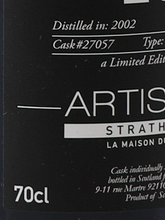 Load image into Gallery viewer, LMDW Artist Strathisla 20 years 2002 55.4%