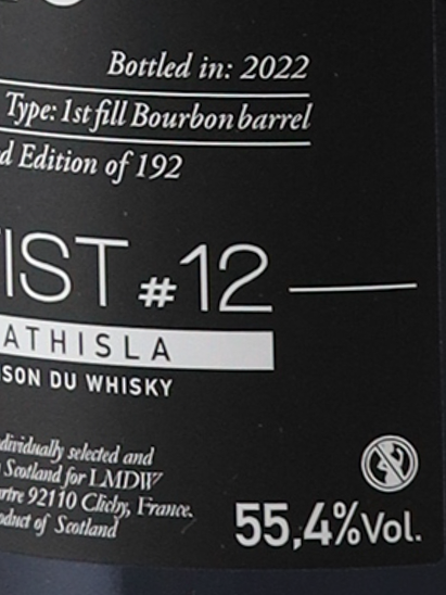 LMDW Artist Strathisla 20 years 2002 55.4%