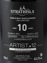 Load image into Gallery viewer, LMDW Artist Strathisla 10 Years 2012 62.2%