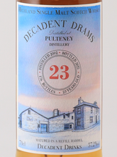 Load image into Gallery viewer, Decadent Drams Pulteney 23 Years 2002 56.2%