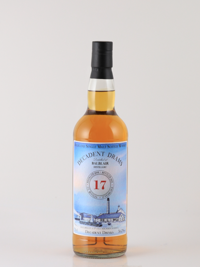 Decadent Drams Balblair 17 Years 2008 56.5%