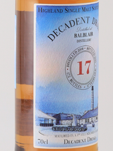 Load image into Gallery viewer, Decadent Drams Balblair 17 Years 2008 56.5%