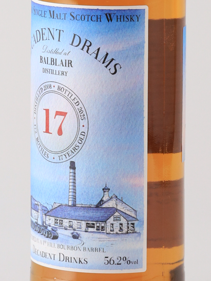 Decadent Drams Balblair 17 Years 2008 56.5%