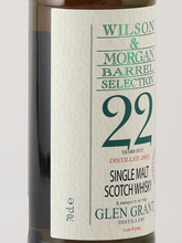 Load image into Gallery viewer, Wilson &amp; Morgan Glen Grant 22 Years 2003 53%