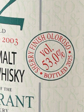 Load image into Gallery viewer, Wilson &amp; Morgan Glen Grant 22 Years 2003 53%