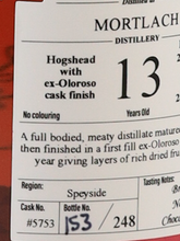 Load image into Gallery viewer, Lady of the Glen Mortlach 13 Years Old 2013 56.5%