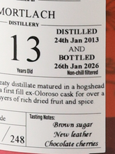 Load image into Gallery viewer, Lady of the Glen Mortlach 13 Years Old 2013 56.5%