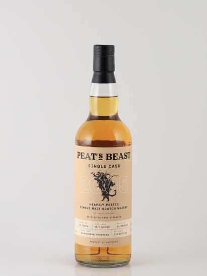 Peat's Beast Single Cask 20 Years Old 2005 53.4%