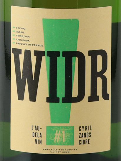Cyril Zangs Weider Blanc 2022 750ml