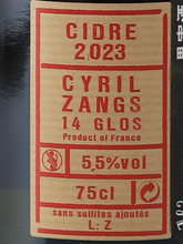 Load image into Gallery viewer, Cyril Zangs This side Up 2023 750ml
