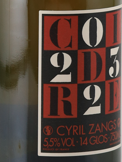 Cyril Zangs Cider Brut 2023 750ml
