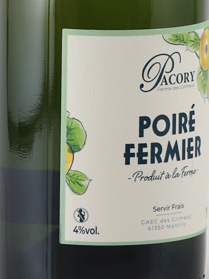 Pacory Poire Fermier 750ml