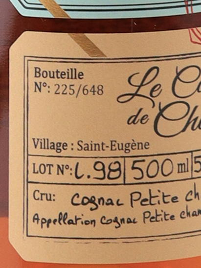 Jean-Luc Pasquet Tresor de Famille Petite Champagne LOT 98