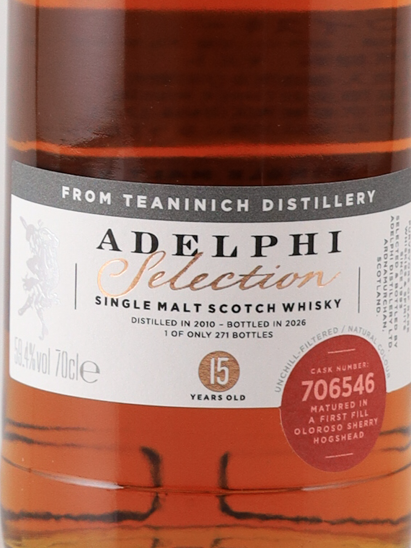 Adelphi Teaninich 15 Years 2010 59.4%